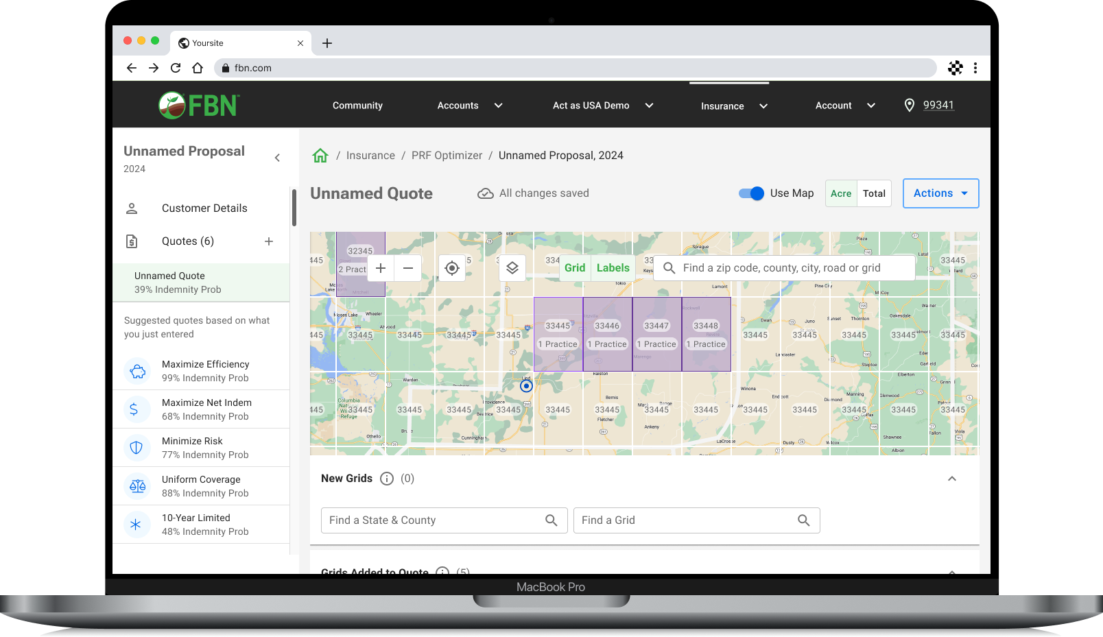 Map Selection