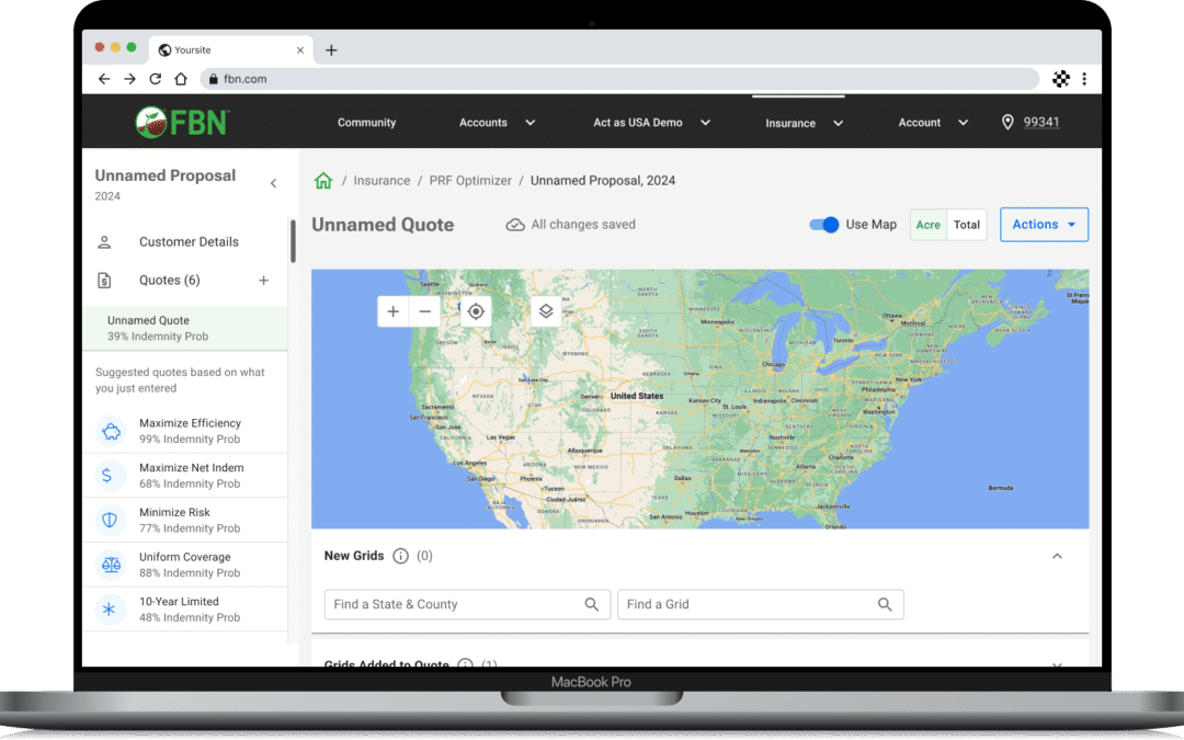 Quick Quote Tool & Risk Visualization, FBN